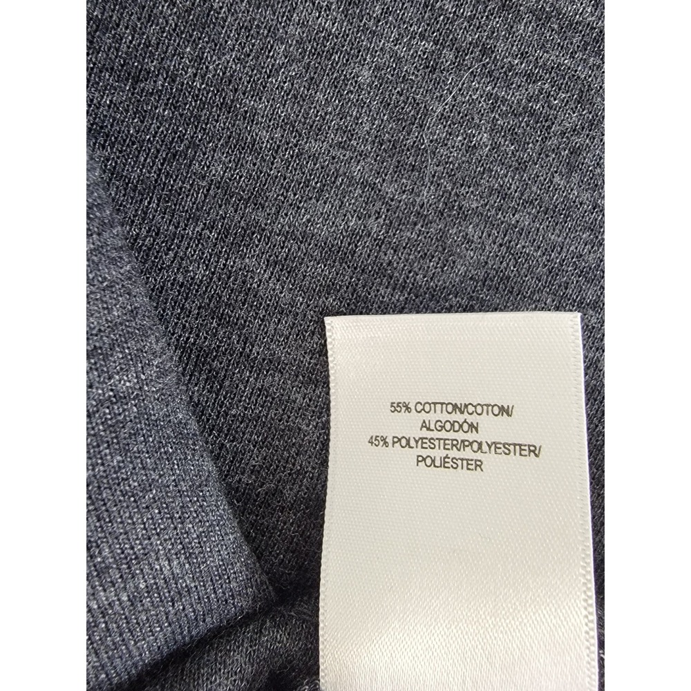 Lucky Brand NEW Mens XL Grey Henley Long Sleeve Raglan Waffle Knit Sweater Shirt - Picture 10 of 10